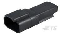 DEUTSCH ; DT04-2P-CE02 Wtyk męski 2-pin 1