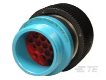 HDP26-24-19SE-L015 Obudowa gniazdo żeńskie pierścień niebieski 1