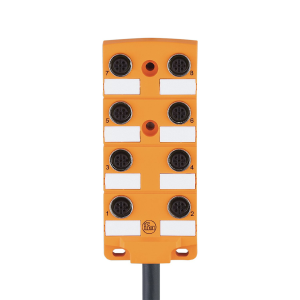 IFM ; EBC022 Rozdzielacz 8-gniazdowy M12/5P z przewodem PUR 5m