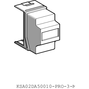KSA02DA50010 Kaseta 4-mod "S" do szynoprzewodu 100A