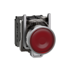XB4BW34B5 Przycisk czerwony podświetlany 24VDC LED+NO+NZ