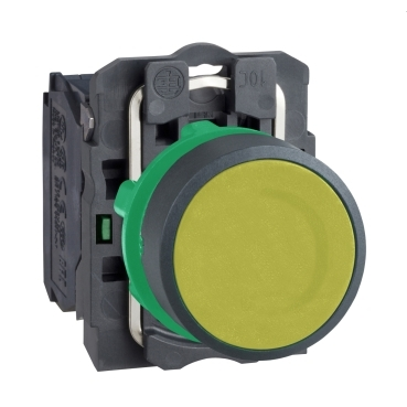 XB5AA51 Przycisk kryty ŻÓŁTY 1xNO plastikowy