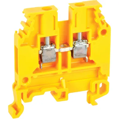 ENTRELEC ; M4/6 Złączka śrubowa 4mm2 ŻÓŁTA