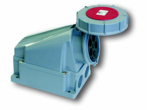 Gniazdo stałe 63A 3P+Z+N 400V IP67 6h