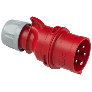 Wtyk przenośny 16A 3P+Z+N IP44 ze zwrotnicą faz