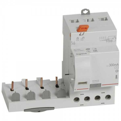 Blok różnicowoprądowy PR304 4P 40A 0,3A typ AC DX3