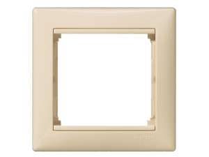 VALENA Ramka x 1 KREMOWA