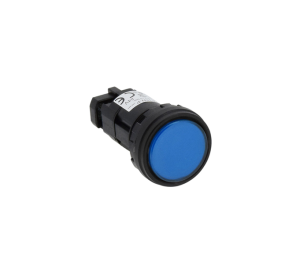 HW1P-1Q4S Lampka płaska niebieska, 24V, LED