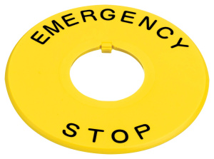 HWAV-27 Tabliczka "Emergency STOP" otw.fi22