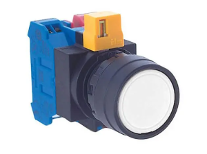 HW1B-M1F10-W Przycisk biały 1NO