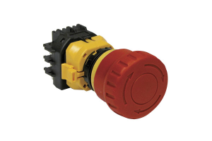 XW1E-BV404MFR Wyłącznik awaryjny otw.22mm, 40mm 4NC