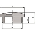 Zaślepka SKINDICHT BLK-GL-M 40x1,5  1