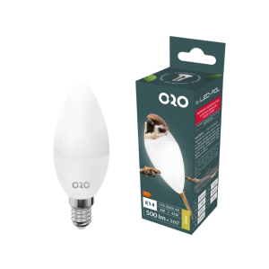 Żarówka LED E14 5W 500Lm TOTO świeczka WW