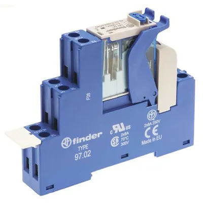 FINDER 4C.02.9.024.0050S PA Przekaźnik 2P 24VDC 8A