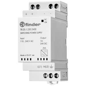 78.25.1.230.2400 Zasilacz impulsowy 240AC/12-24VDC  25W, 12V-2.1A
24V - 1A