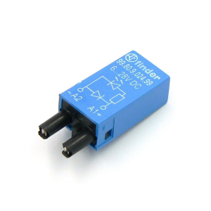99.80.9.024.0099 LED, dioda  gaszeniowa , z ochroną ("+" na zacisku A1/13) 6...24VDC