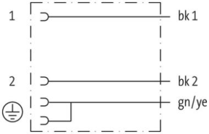 MURRelektronik ; 7000-18081-2260300 Przewód PUR MSUD typ A 18mm z wolnym końcem przewodów dł. 3m 1