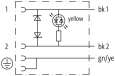 MURRelektronik ; 7000-80021-6360200 Przewód wtyk zaworowy MSUD typ C 8mm dł. 2m 1