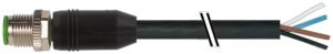 MURRelektronik ; 7999-12021-7640250 Przewód PUR Wtyk M12/4P prosty 4x0,75 dł. 2,5m