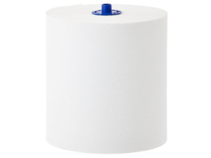 Ręczniki papierowe w roli z adaptorem MERIDA CLASSIC AUTOMATIC MAXI, białe, średnica 19,5 cm, długość 250 m, jednowarstwowe, karton 6 rolek 1