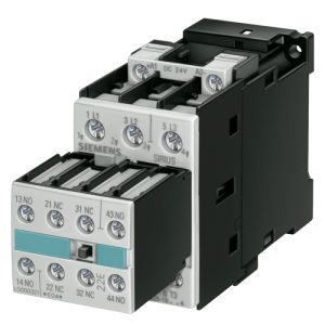 SIEMENS ; 3RT1023-1BB44 Stycznik 4 kW 24VDC + styki 2NO+2NC
