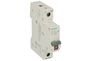 SIEMENS ; 5SL6110-6 Wyłącznik nadmiarowy B10A 1-bieg.6kA 400V