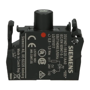 SIEMENS ; 3SU1401-1BB20-1AA0 LED 24V AC/DC, RED