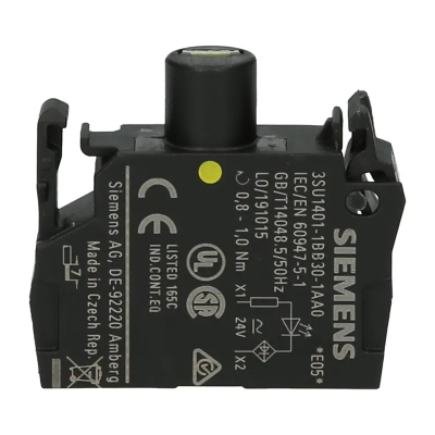 SIEMENS ; 3SU1401-1BB30-1AA0 LED 24V AC/DC, YELLOW