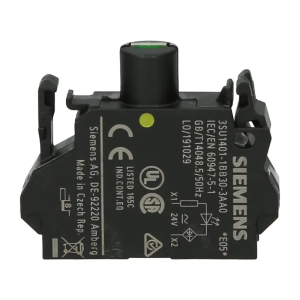 SIEMENS ; 3SU1401-1BB30-3AA0 LED 24V AC/DC, YELLOW przyłącze spręzynowe