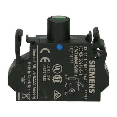 SIEMENS ; 3SU1401-1BB50-3AA0 LED 24V AC/DC, BLUE przyłącze sprężynowe