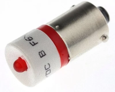 SIEMENS ; 3SB3901-1CA LED BA9S 24V AC/DC czerwony