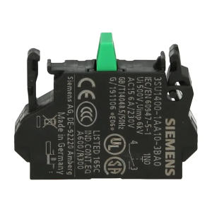 SIEMENS ; 3SU1400-1AA10-3BA0 Styk pomocniczy 1NO przyłącze spężynowe