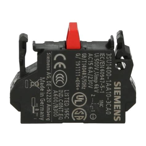 SIEMENS ; 3SU1400-1AA10-3CA0 Styk pomocniczy 1NC przyłącze spężynowe