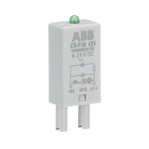 ABB ; LED zielony 6-24V DC do gniazd CR-P/M