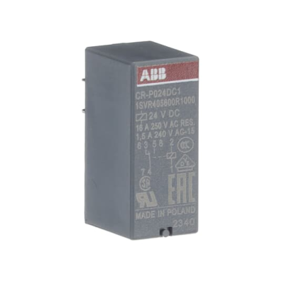 ABB ; (typuRM84 1P) CR-P024DC1 Przekażnik 1P/  24V DC   16A