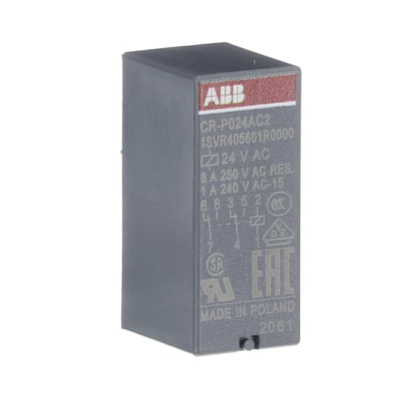 ABB ; (typuRM84 2P) CR-P024AC2 Przekaźnik 2P/ 24V AC 8A