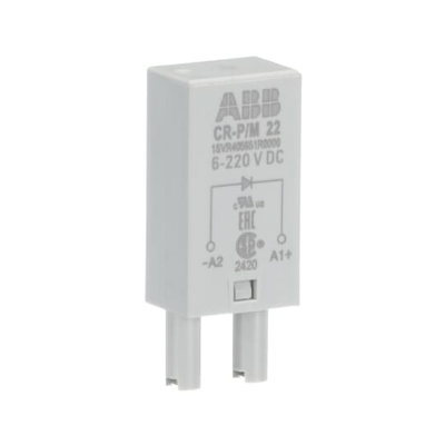 ABB ; CR-P/M22 Ochrona przed zmianą poraryzacji 6...230V DC