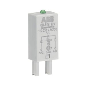 ABB ; LED zielony 110-230V AC/DC do gniazd CR-P;CR-M