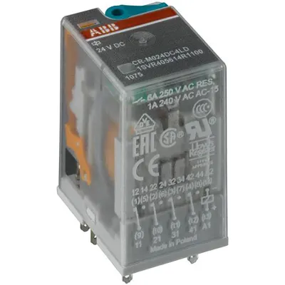 ABB ; (typuR4 3P) CR-M024DC3 Przekażnik 3P/  24V DC   6A