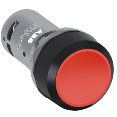 ABB ; CP1-10R-01 Przycisk kompaktowy kryty 1NC CZERWONY