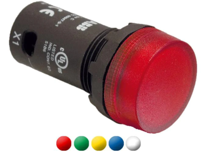 ABB ; CL-501Y 12V DC Lampka+LED żółta