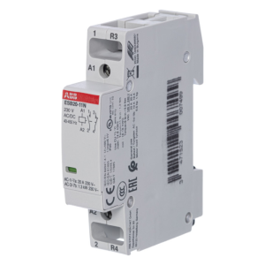 ABB ; ESB20-11N-06 Stycznik 20A 230V AC/DC 1NO+1NC (AC3-9A)