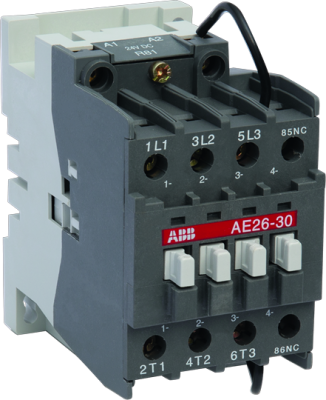 ABB ; AE26-30-00 Stycznik AC3-11,0kW/26A 220V DC