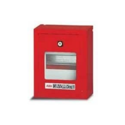 ABB ; 13161 Obudowa n/t 8-mod.IP55 CZERWONA