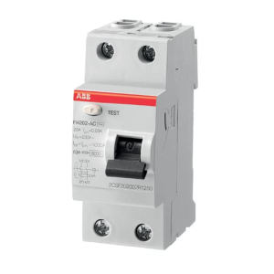 ABB ; FH202-40A/  30mA Wyłącznik różnicowoprądowy typ `AC`