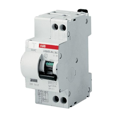 ABB ; DS951-C 16A/ 30mA Wyłącznik typ `AC`