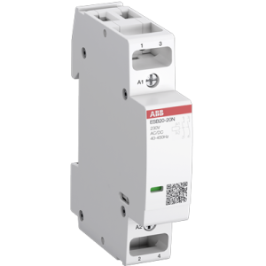 ABB ; ESB20-20N-06 Stycznik 20A 230V AC/DC 2NO