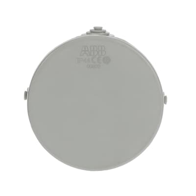 ABB M008020000 – Puszka instalacyjna 80×80×50 mm z pokrywą zatrzaskową, IP44
