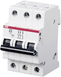 ABB ; Wyłącznik nadmiarowy S203-B16A