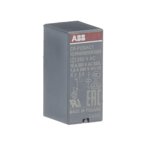 Przekaźnik interfejsowy ABB CR-P230AC1 1SVR405600R3000 – 1PDT, 230 V AC, 16 A